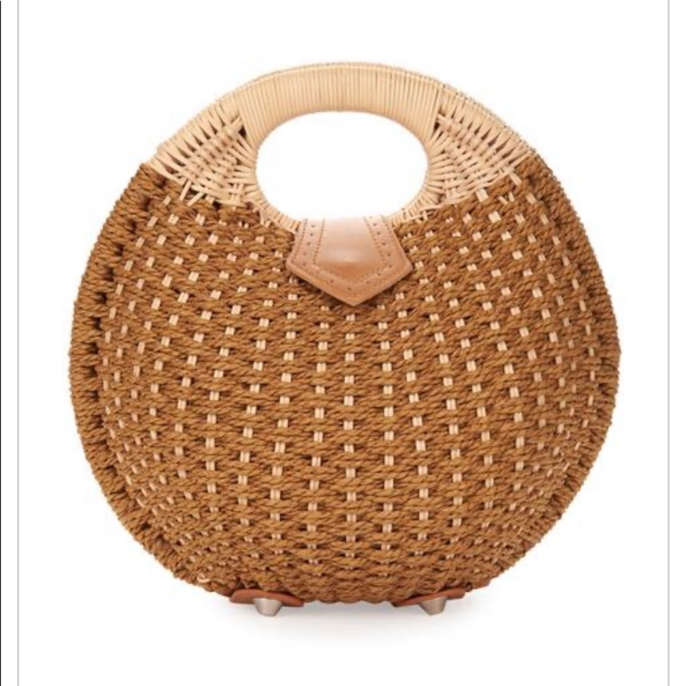 Round Straw Bag